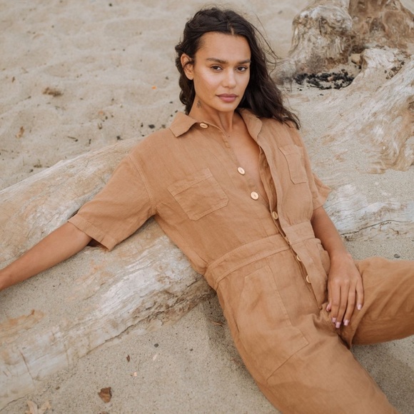 MATE the label Linen Jumpsuit - Picture 6 of 6